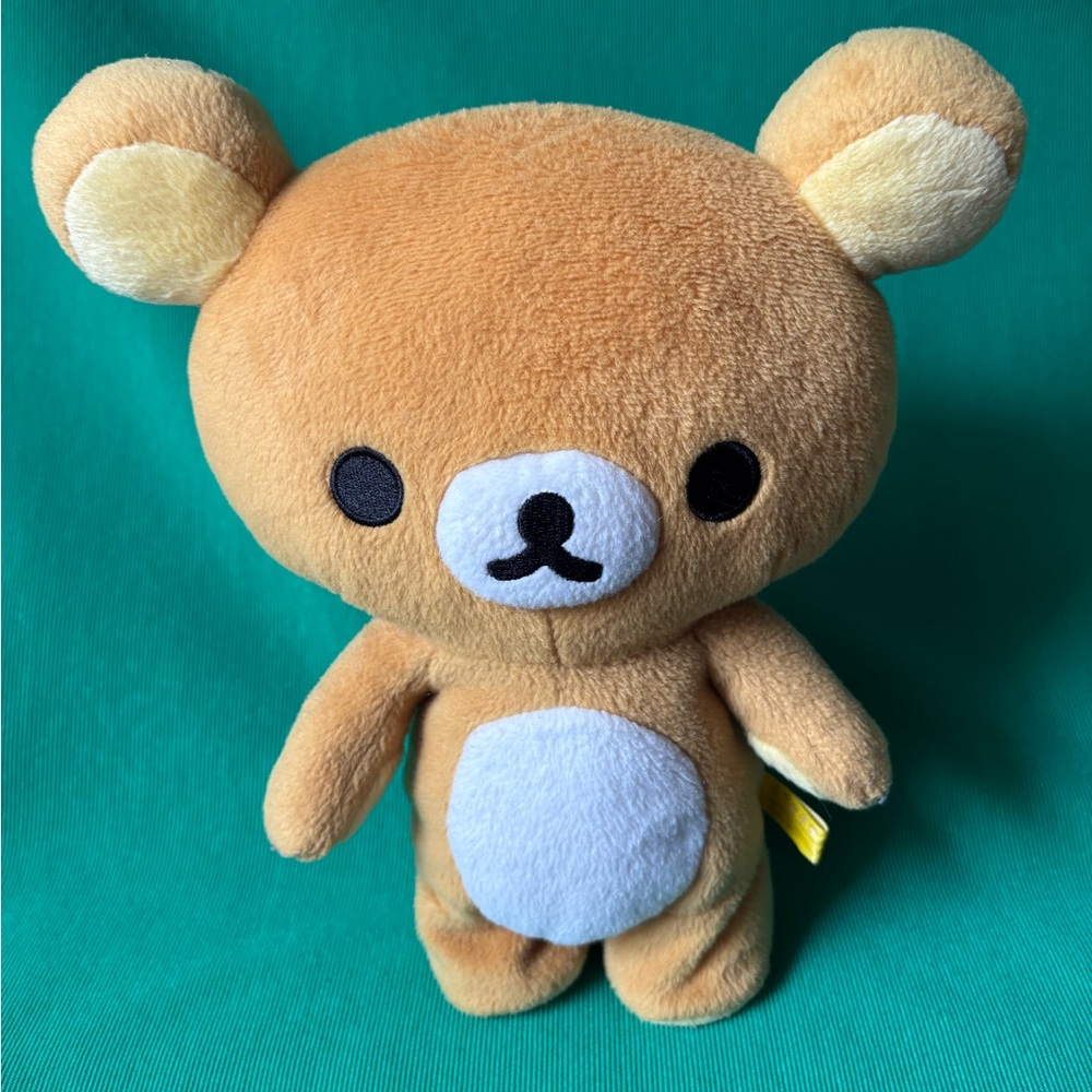 San-x green camel Rilakkuma electronic walking Teddy Bear plush Japanese works